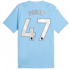 Manchester City 2023-24 Foden 47 Thuisshirt